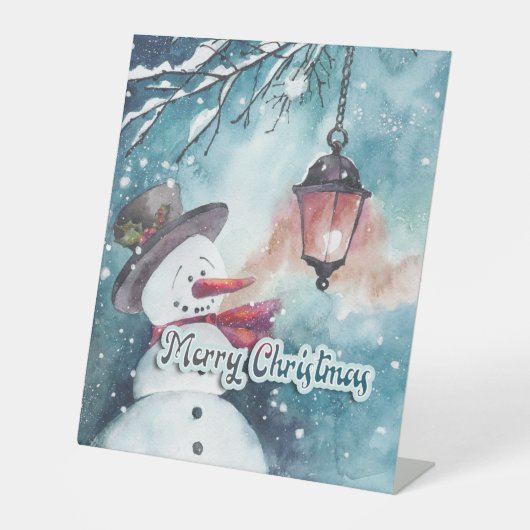 Signe De Table Joyeux Noël (Recto)