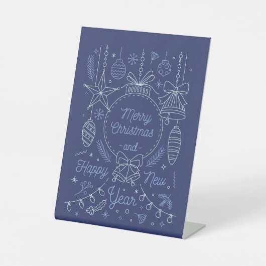 Signe De Table "Joyeux Noël" (Recto)