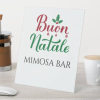Joyeux Noël personnalisé italien Noël