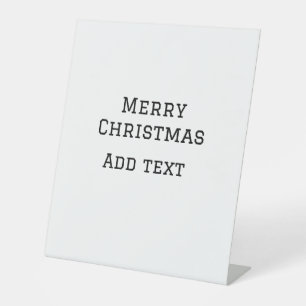 Signe De Table Joyeux Noël simple minimum ajouter nom modèle de t