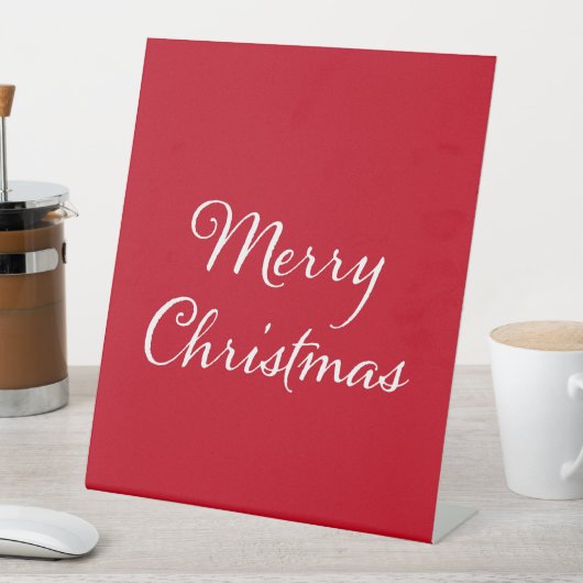 Signe De Table Joyeux voeux Noël (In SItu)