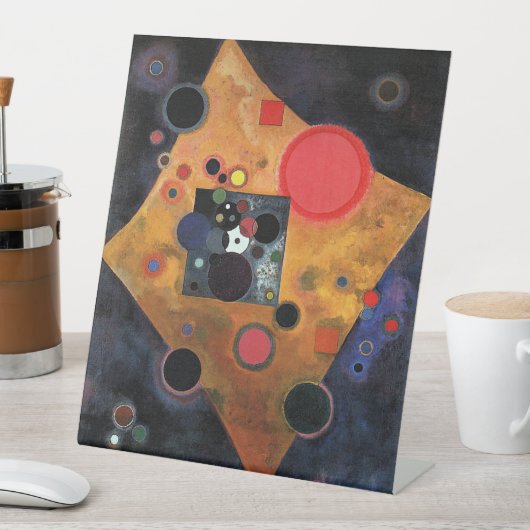 Signe De Table Kandinsky - Accent en rose, (In SItu)