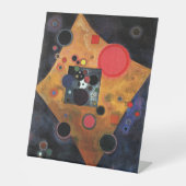 Signe De Table Kandinsky - Accent en rose, (Recto)