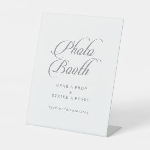 Signe De Table Kitschy Calligraphie Photobooth Mariage Chic