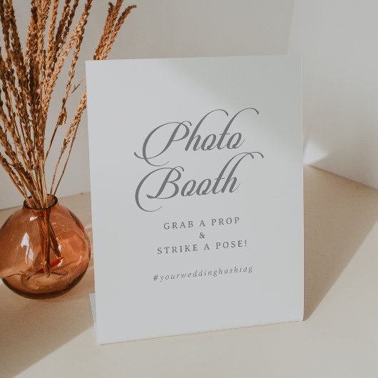 Signe De Table Kitschy Calligraphie Photobooth Mariage Chic