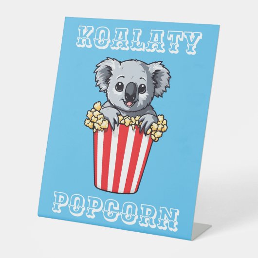 Signe De Table Koalaty Popcorn (Recto)