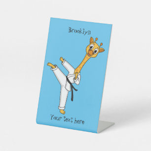 Signe De Table Kung Fu giraffe