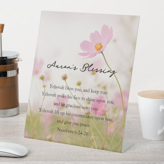 Signe De Table La bénédiction d'Aaron (In SItu)