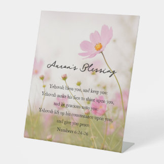 Signe De Table La bénédiction d'Aaron