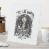 Signe De Table La carte de tarot de chat de lune majeure arcane v (In SItu)