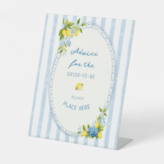 Signe De Table La dolce vita lemon Conseils pour la future marié
