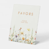 Signe De Table La Fête des mariées Fleur sauvage rustique est fav (Recto)