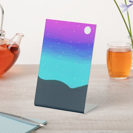 Signe De Table La Lune mondiale de l'Imaginaire (In SItu)