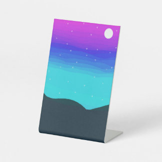 Signe De Table La Lune mondiale de l'Imaginaire