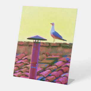 Signe De Table La mouette à l'après-midi de Conclave