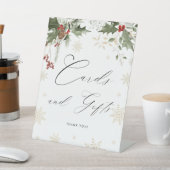 Signe De Table La neige en amour Cartes et Fêtes des mariées cade (In SItu)