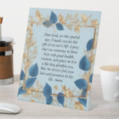 Signe De Table La prière d'une mère pour son fils (In SItu)