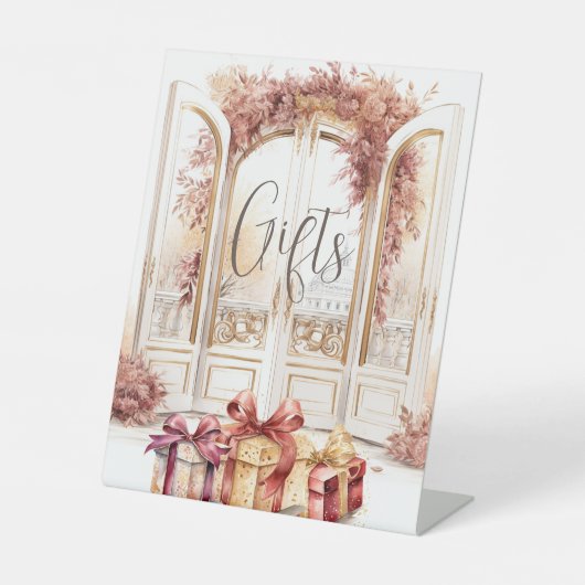 Signe De Table La Table Cadeau Mariage Parisienne (Recto)