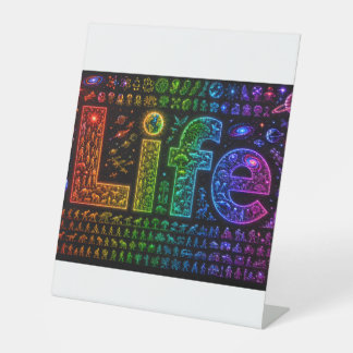 Signe De Table La vie d'un Starkind | Impression sur carton mouss