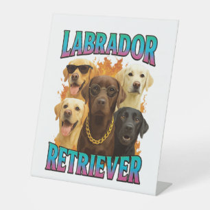 Signe De Table Labrador Retriever