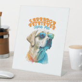 Signe De Table Labrador Retriever Stylish Animaux (In SItu)