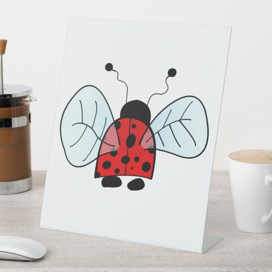 Signe De Table Ladybird (In SItu)