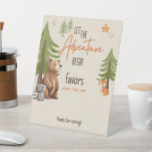 Signe De Table Laisser l'aventure commencer le Baby shower (In SItu)