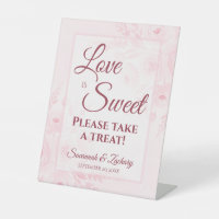 L'amour est doux, prenez une friandise Rose Pâle F