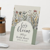 Signe De Table L'amour est en fleur - Fête des mariées des fleurs (In SItu)