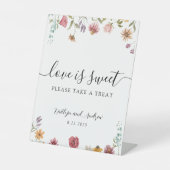 Signe De Table L'amour fleur sauvage est doux S'il vous plaît pre (Recto)