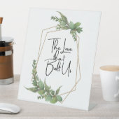 Signe De Table L'Amour Qui Nous A Bâtis (In SItu)