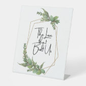 Signe De Table L'Amour Qui Nous A Bâtis (Recto)