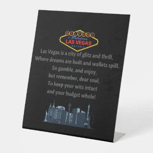 Signe De Table Las Vegas