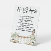 Signe De Table Late night diapers (Recto)