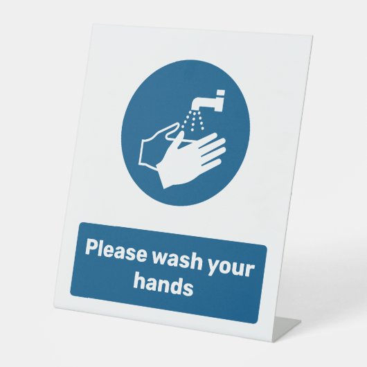 Signe De Table Laver les mains (Recto)