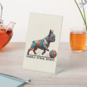 Signe De Table Laveuse. Grève. Recommencer. (In SItu)