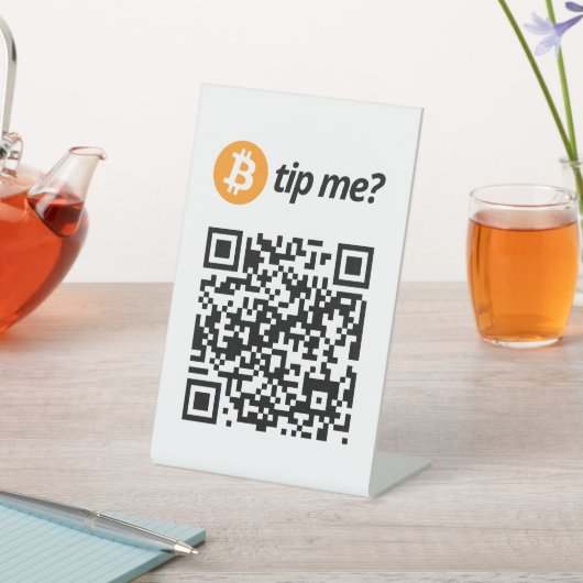 Signe De Table Le Bitcoin M'Astuce ? (In SItu)