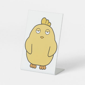 Signe De Table le Bored Chick