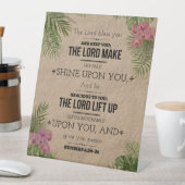 Signe De Table Le Seigneur Vous Bénit, Numéros 6:24-26 (In SItu)