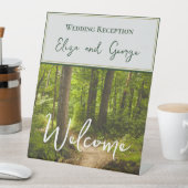 Signe De Table Le thème des forêts vertes (In SItu)