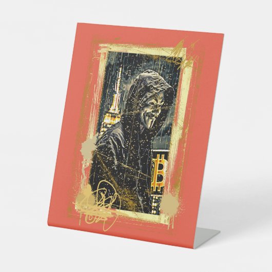 Signe De Table Le toit de Satoshi (Recto)