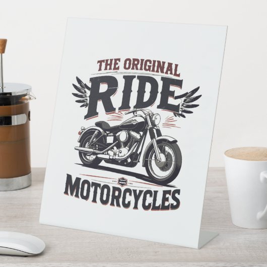 Signe De Table le vélo de randonnée original (In SItu)