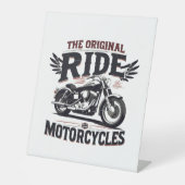 Signe De Table le vélo de randonnée original (Recto)