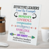 Signe De Table Leaders efficaces - Humour (In SItu)