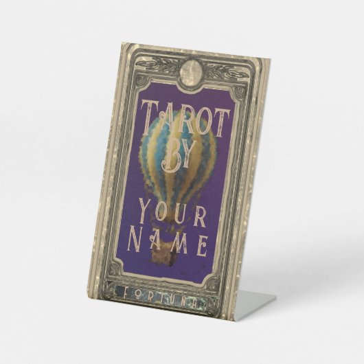 Signe De Table Lecteur de Tarot (Recto)