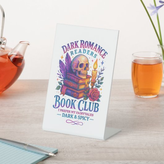 Signe De Table Lecteurs de romance sombre... (In SItu)
