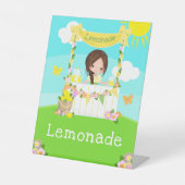 Signe De Table Lemonade Stand Anniversaire Brown coiffeuse (Recto)