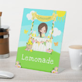 Signe De Table Lemonade Stand Anniversaire Brown coiffeuse (In SItu)