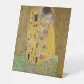 Signe De Table Les amoureux embrasser Embrace par Gustav Klimt (Recto)
