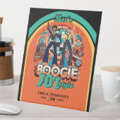 Signe De Table les années 70 Boogie Retro Disco Danser Anniversai (In SItu)